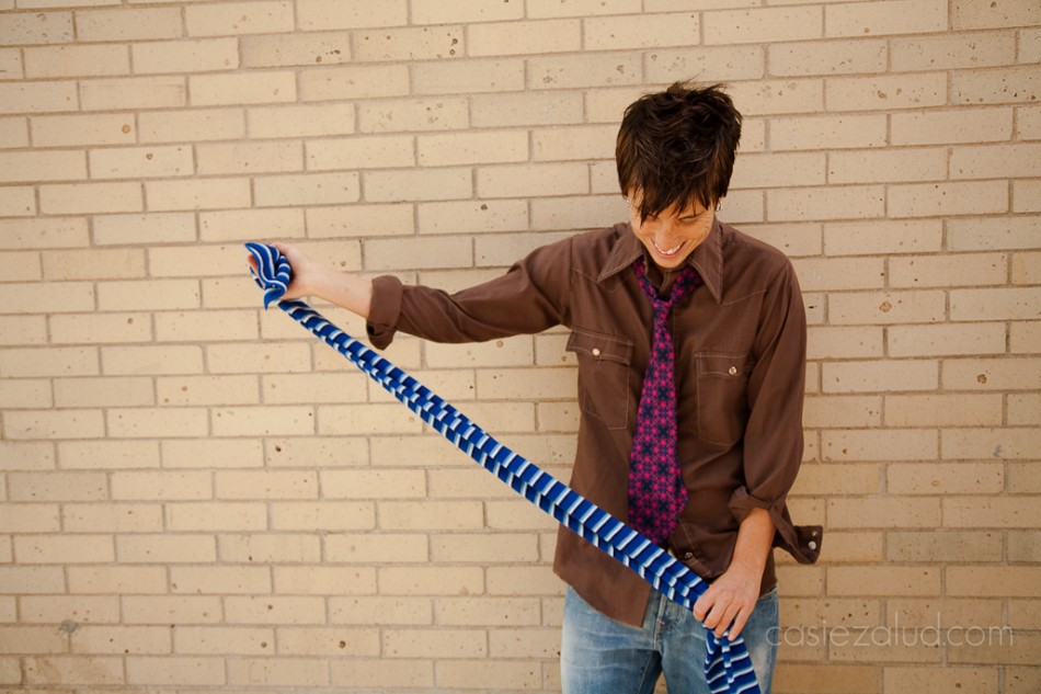 Andrea Gibson with scarf