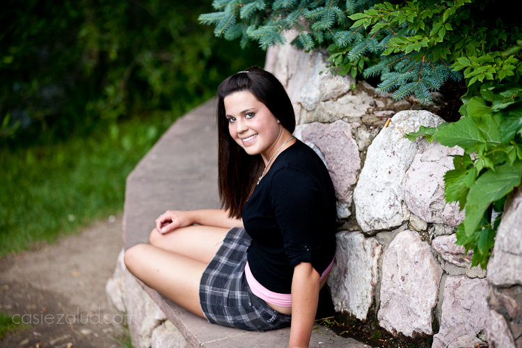 Casie Zalud Photography senior portrait