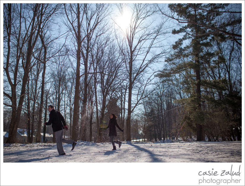 Chagrin Falls Engagement Photographer - Casie Zalud Photographer
