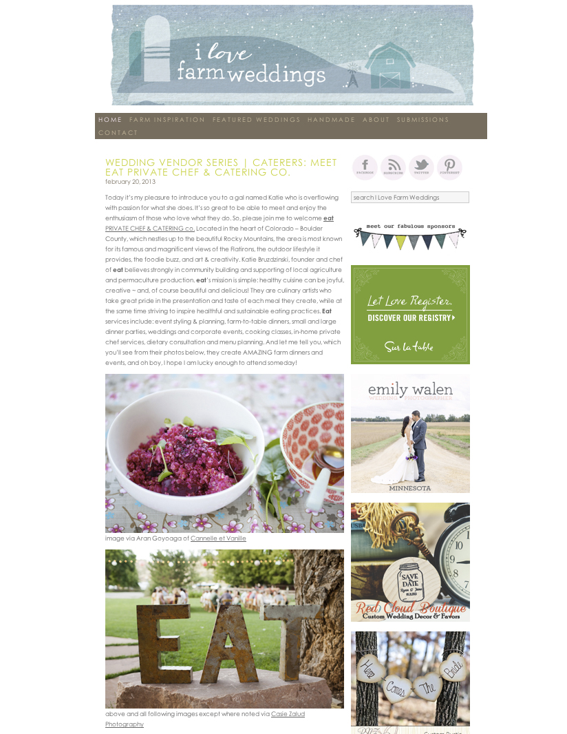 Boulder, CO farm to table food images at the Lyons Farmette